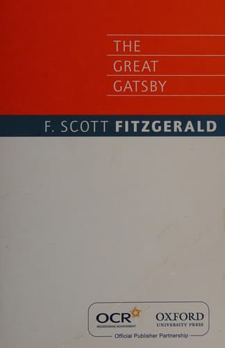 Cover of The Great Gatsby by F. Scott Fitzgerald