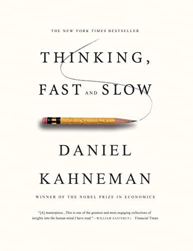 Cover of Thinking, Fast and Slow by Daniel Kahneman